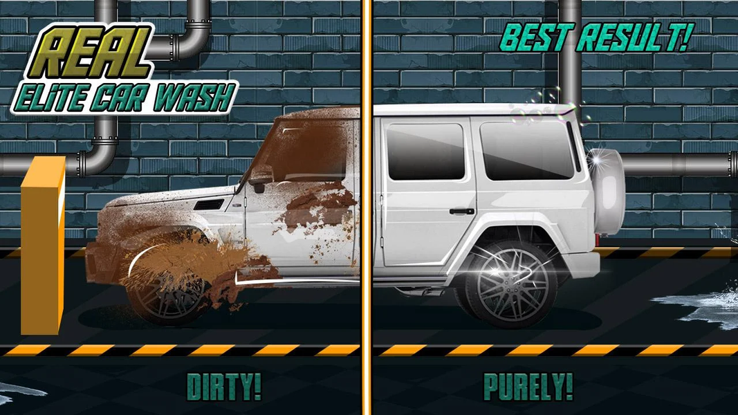 Real Elite Car Wash - Gameplay image of android game