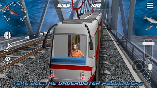 Underwater Tram Simulator - Gameplay image of android game