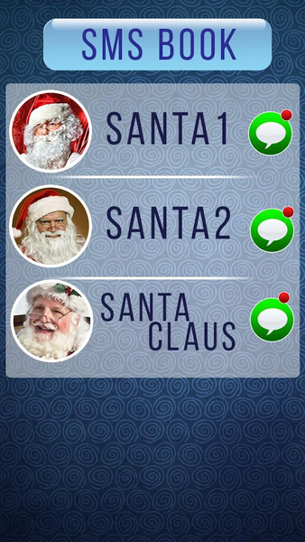 Fake SMS Santa Joke - Gameplay image of android game