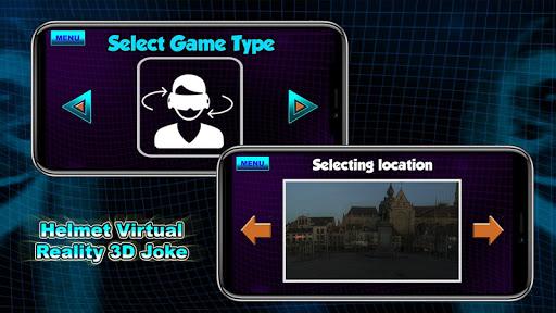 Helmet Virtual Reality ۳D Joke - عکس بازی موبایلی اندروید