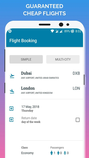 دانلود برنامه Cheap Flights اندروید بازار