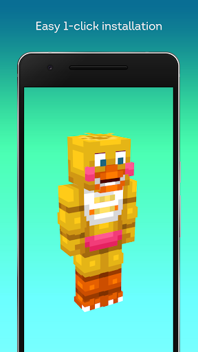 FNaF maps and mod for Minecraft - Gameplay image of android game