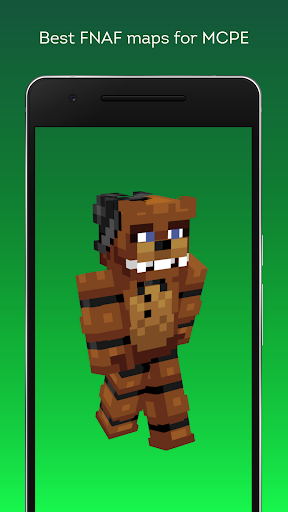 FNaF maps and mod for Minecraft - Gameplay image of android game