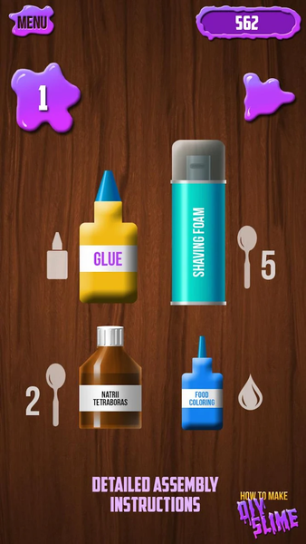 How To Make DIY Slime - Gameplay image of android game