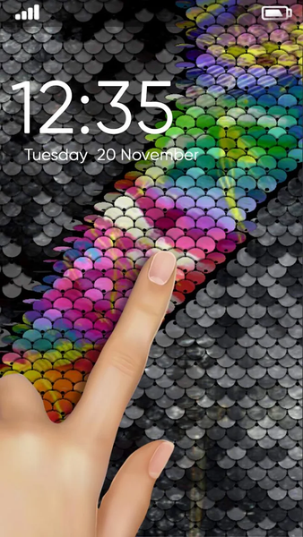 Real Sequin - Live Wallpaper - عکس برنامه موبایلی اندروید