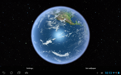 Earth HD Free Edition - Image screenshot of android app