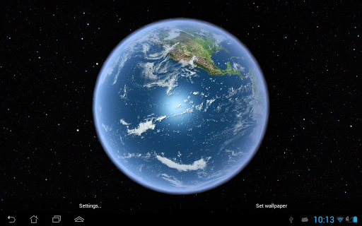 Earth HD Free Edition - Image screenshot of android app