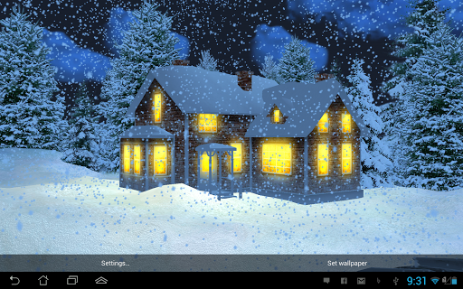 Snow HD Free Edition - Image screenshot of android app