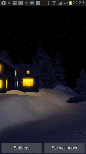 Snow HD Free Edition - Image screenshot of android app