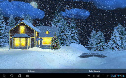 Snow HD Free Edition - Image screenshot of android app