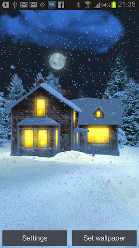 Snow HD Free Edition - Image screenshot of android app
