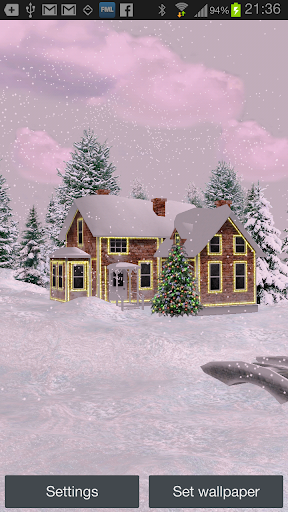 Snow HD Free Edition - Image screenshot of android app