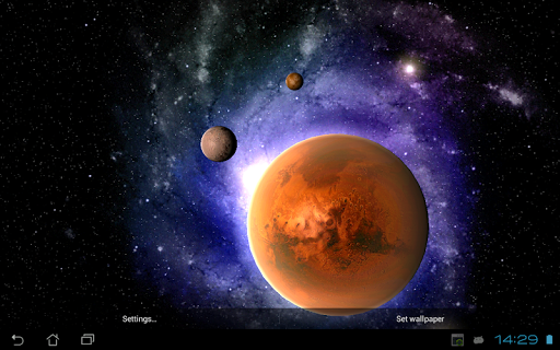 Solar System HD Free Edition - Image screenshot of android app