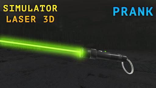 Simulator Laser 3D Joke - Gameplay image of android game