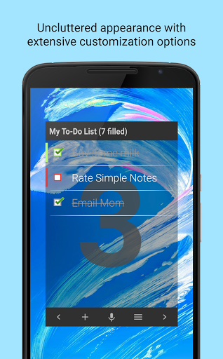 Simple Notes Widget - Image screenshot of android app