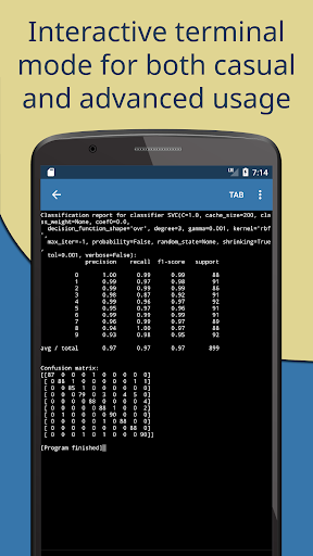 Pydroid 3 - IDE for Python 3 - Image screenshot of android app