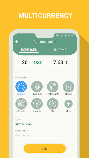 Money manager & expenses - Image screenshot of android app