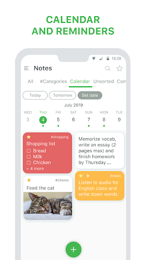 Notes - notepad and lists - عکس برنامه موبایلی اندروید