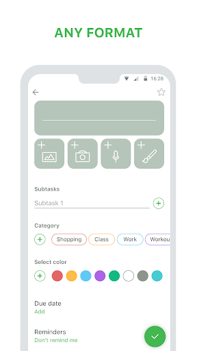 Notes - notepad and lists - عکس برنامه موبایلی اندروید