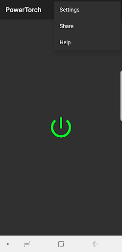 PowerButton Torch - Flashlight - Image screenshot of android app