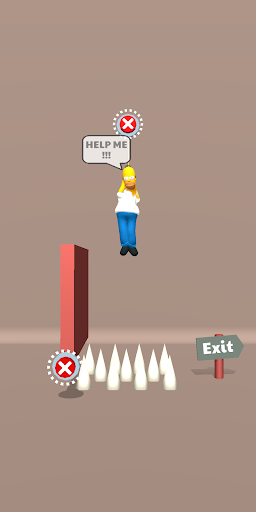 Save the Dude! - Rope Puzzle Game - عکس بازی موبایلی اندروید