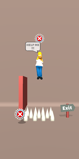 Save the Dude! - Rope Puzzle Game - Image screenshot of android app