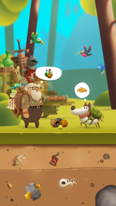 My Diggy Dog - Gameplay image of android game