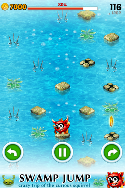 Swamp Jump - Image screenshot of android app