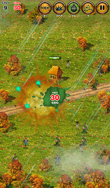 Zombie Rise - Gameplay image of android game