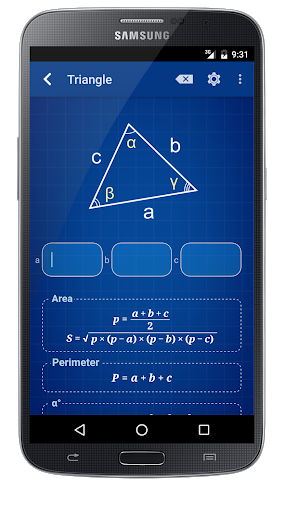 Geometry: Shape Calculator - عکس برنامه موبایلی اندروید