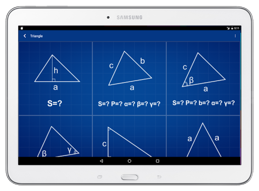 Geometry: Shape Calculator - عکس برنامه موبایلی اندروید