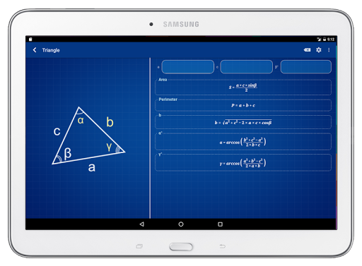 Geometry: Shape Calculator - عکس برنامه موبایلی اندروید