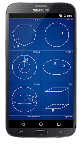 Geometry: Shape Calculator - عکس برنامه موبایلی اندروید
