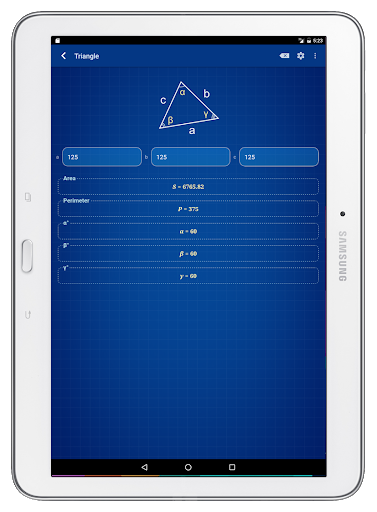 Geometry: Shape Calculator - عکس برنامه موبایلی اندروید