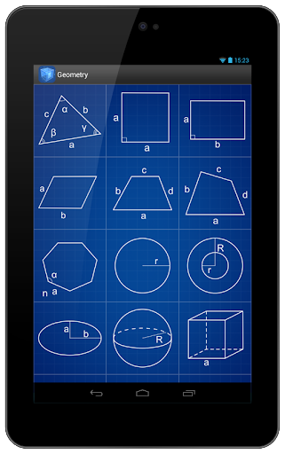 Geometry: Shape Calculator - عکس برنامه موبایلی اندروید