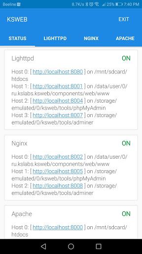 KSWEB: web developer kit - Image screenshot of android app