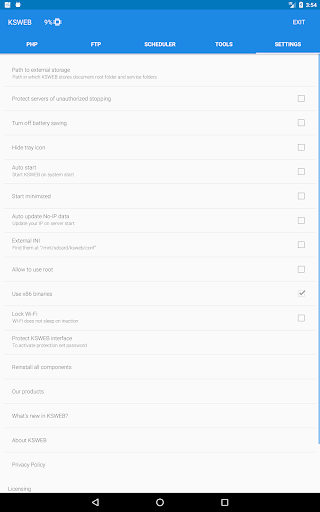 KSWEB: web developer kit - Image screenshot of android app