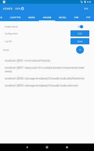 KSWEB: web developer kit - Image screenshot of android app