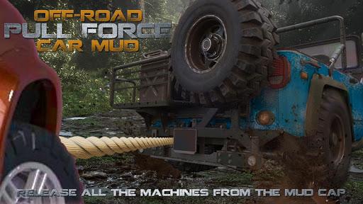 Off-Road Pull Force Car Mud - Gameplay image of android game