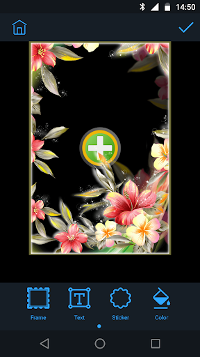Flowers PhotoFrames - عکس برنامه موبایلی اندروید