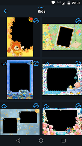 Kids PhotoFrames - عکس برنامه موبایلی اندروید