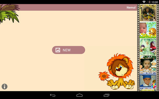 Kids PhotoFrames - عکس برنامه موبایلی اندروید