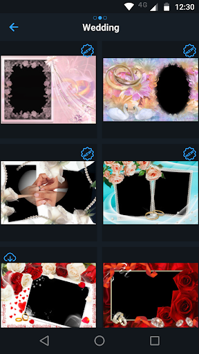 Wedding PhotoFrames - Image screenshot of android app