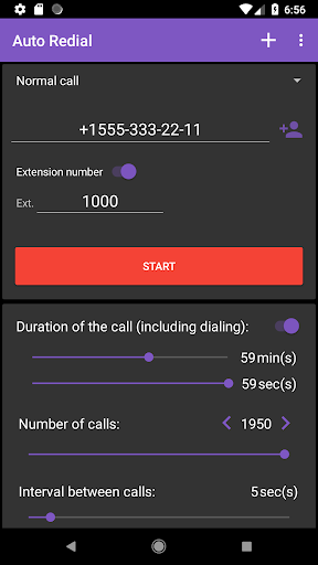 Auto Redial - Image screenshot of android app