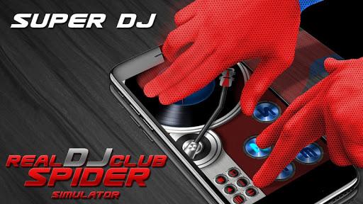 Real Dj Club Spider Simulator - Gameplay image of android game