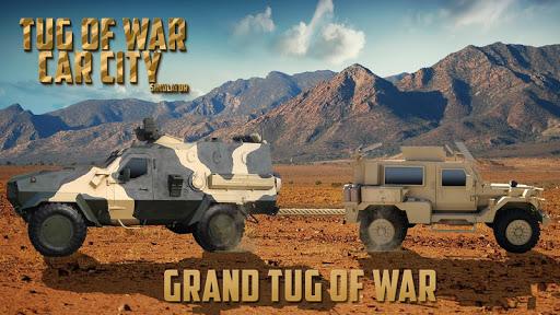Tug of War Car City Simulator - Gameplay image of android game