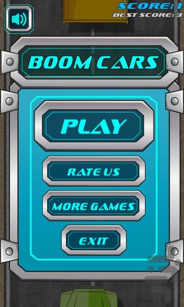 Boom Cars - Gameplay image of android game