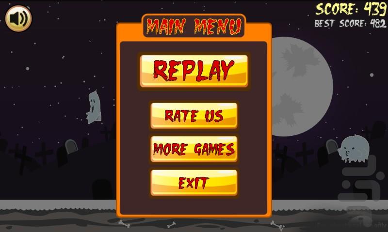 Pumpkin Jumper - Gameplay image of android game