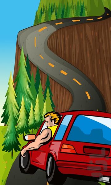 Winding Road Race - Gameplay image of android game