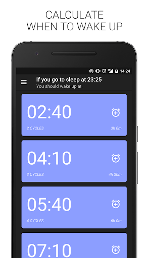 Sleep Time - Alarm Calculator - عکس برنامه موبایلی اندروید